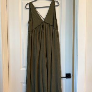 American Eagle Sunchaser knit v-neck jumpsuit